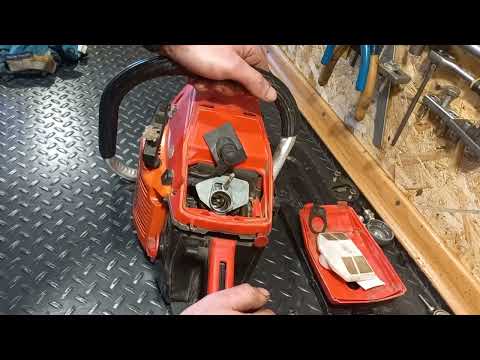 Видео: Бензопилка Китпром - мін ремонт з мін вкладенням