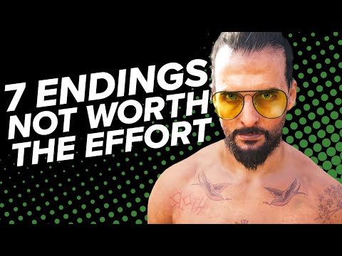 Видео: 7 самых разочаровывающих концовок, которые не стоили усилий