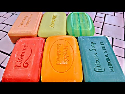 Видео: ASMR soap cutting/Soap Carving/ Satisfying video |*NO TALKING*| Relaxing Video/ Резка сухого мыла.🎧