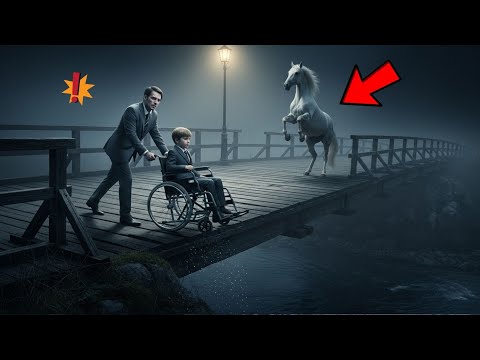 Видео: Молодой миллионер толкает сына-инвалида в реку, но лошадь всё видит и прыгает, чтобы спасти его