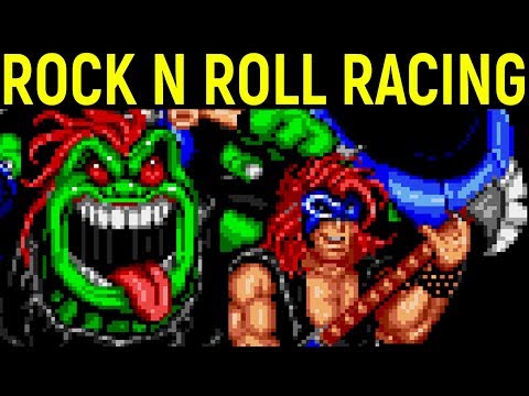 Видео: Сега Rock n' Roll Racing Sega / rock and roll racing - рок энд ролл рейсинг | Ретро гонки