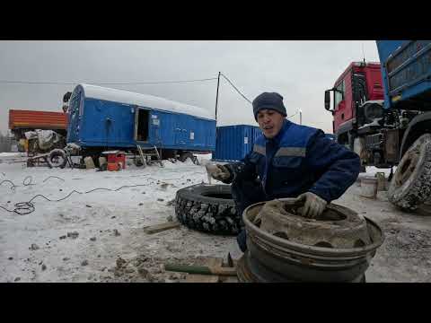 Видео: Жизнь вахтовика#1. Ремонт колес