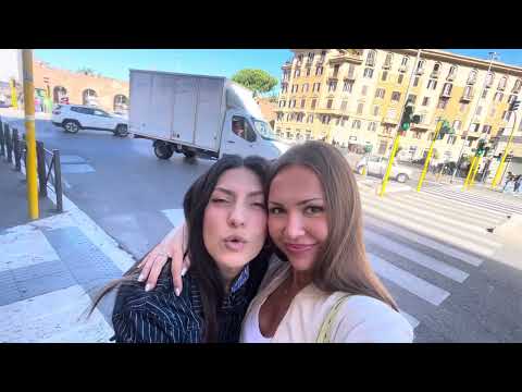 Видео: Жизнь в Риме, вернулась подруга 😊