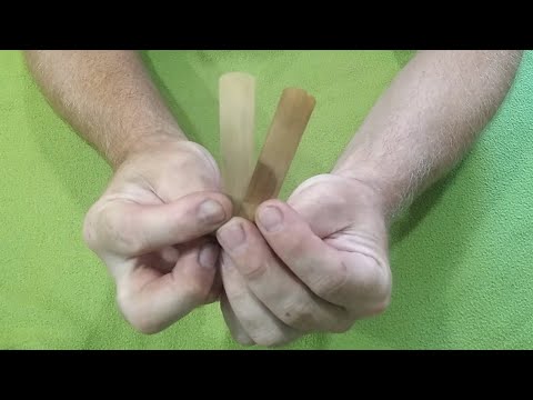 Видео: Ремонт Саксофона.Как Ухаживать За Тростями.