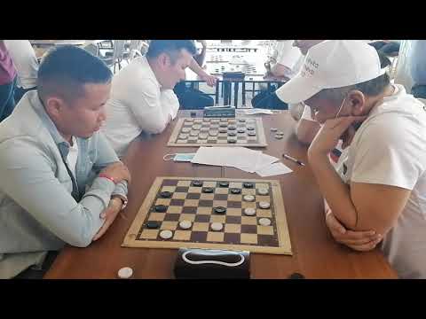 Видео: Командный чемпионат мира по русским шашкам (рапид) 2 партия