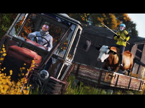 Видео: Весёлые приключения с друзьями в DayZ