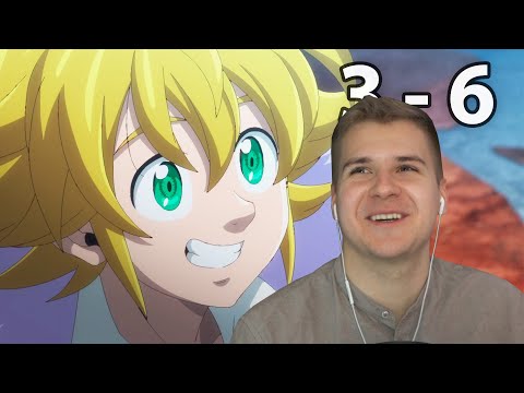 Видео: Реакция 3 - 6 серия 2 сезон | Семь смертных грехов: Четыре всадника Апокалипсиса