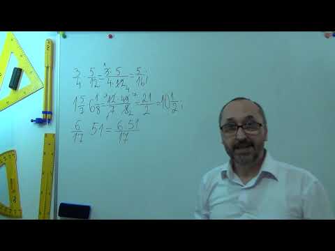 Видео: 061302 Готуємось до контрольної на множення і ділення \ дробів приклади на обчислення - 6 клас