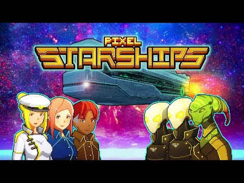 Видео: Начинаем обучение! Pixel Starships(гайды)