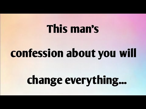 Видео: ПРИЗНАНИЕ ЭТОГО ЧЕЛОВЕКА О...