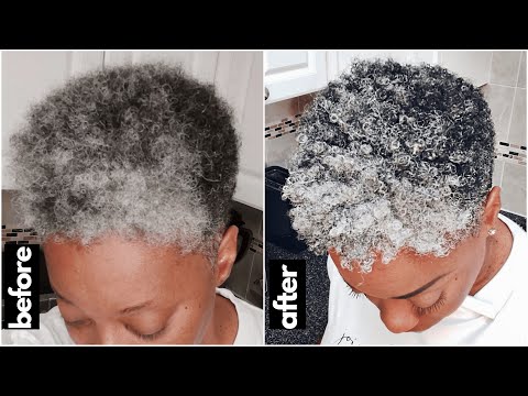 Видео: Wash 'n Go Magic для моих седых волос 4C (шаг за шагом!)