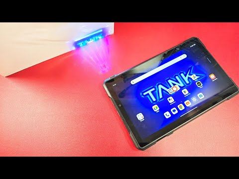 Видео: Зачем проектор на планшете? Unihertz 8849 Tank Pad