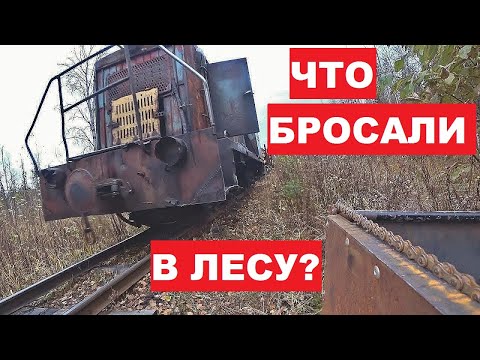Видео: Что бросали в лесу наши предки? На самодельной дрезине за металлоломом!