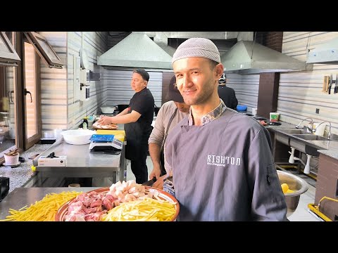Видео: ПЛОВ в Rishton Art Choyxona 🔥 Мастер-класс от Ошпаза Азамат ака — Готовим с профессионалом 🧑🏼‍🍳