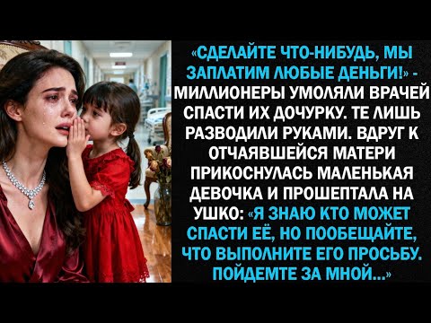 Видео: «Сделайте что-нибудь, мы отдадим любые деньги!» - миллионеры умоляли врачей спасти их дочурку...