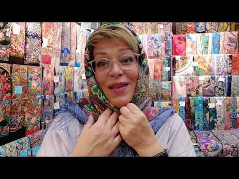 Видео: Лаванда и сирень. Павловопосадские платки в Минске