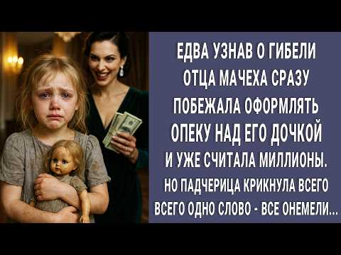 Видео: Мачеха оформила опеку и уже считала миллионы. Но падчерица крикнула всего одно слово - все онемели…