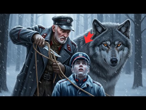 Видео: Старый ветеран нашёл связанного офицера и волка в снегу — и случилось чудо
