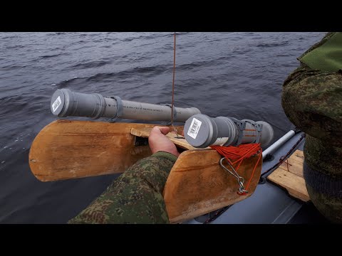 Видео: Троллинг с планерами (корабликами). Первое знакомство.