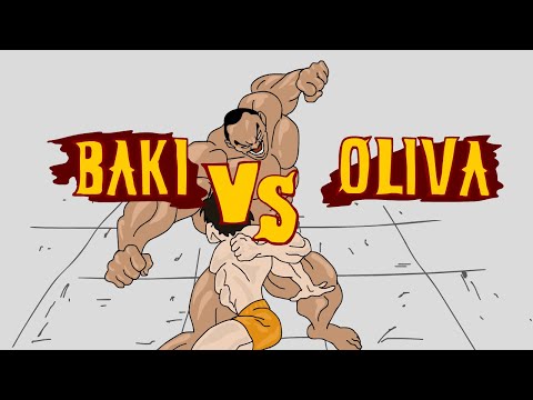 Видео: Оливер против Баки Baki VS Oliva [Baki/Баки]
