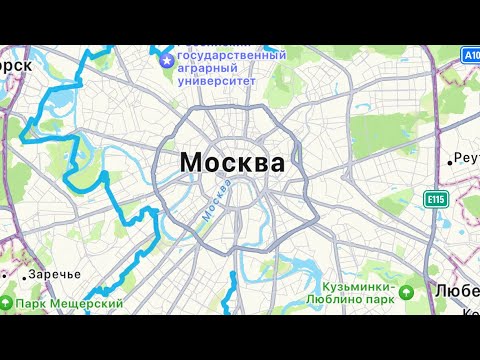 Видео: Зеленое кольцо Москвы пока не готово, 95 км на велосипеде по паркам Москвы