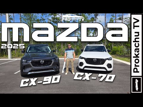 Видео: Mazda CX-70 и СX-90 2025 Две Сестры | Обзор #112  от Прокачу ТВ