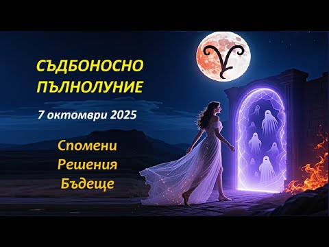 Видео: ПЪЛНОЛУНИЕ 7 октомври 2025