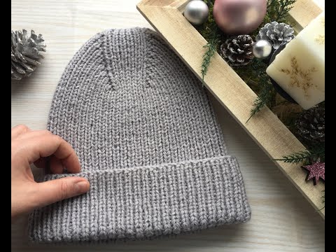 Видео: Вяжем "Лопата" спицами. МК.