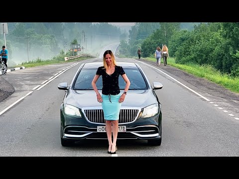 Видео: Mercedes Maybach из такси. Это вам не новый Volkswagen Polo. Лиса рулит