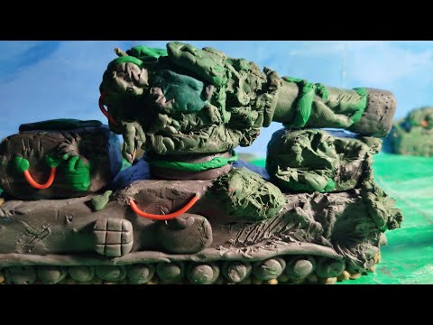 Видео: Советские монстры отбивают вражеские окупации, конец 3 сезона (мультики про танки из пластилина ) 