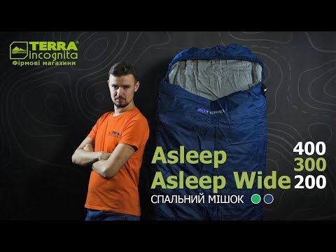 Видео: Terra Incognita Asleep/Asleep Wide 100/200/300/400: обзор спальника