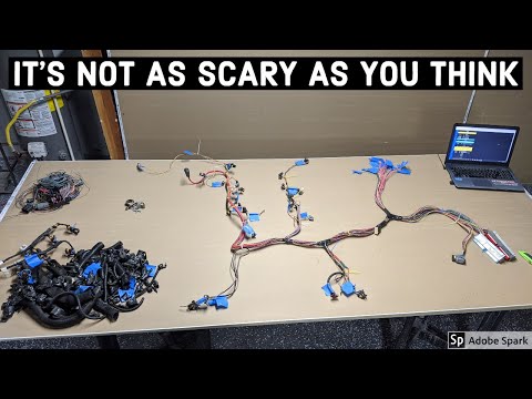 Видео: Автономная система LS Swap Harness: если я смог это сделать, то и вы сможете