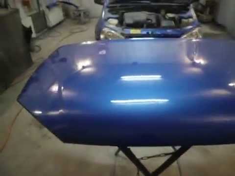 Видео: перемывание грунта, покраска и лакировка, спиливание соринок с лака