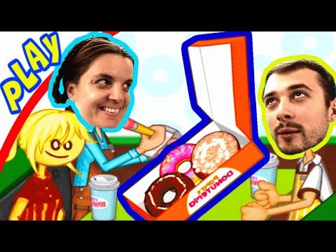 Видео: БолтушкА и ПРоХоДиМеЦ Готовят КРУТЕЦКИЕ Пончики! #179 - игра Папа Луи Пончики