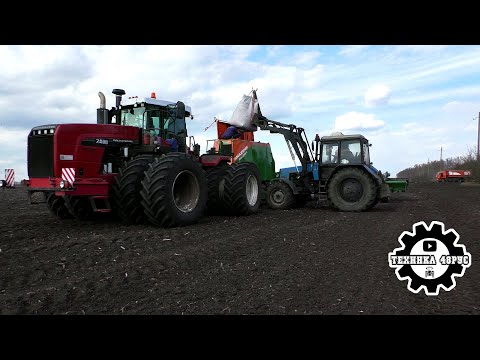Видео: Трактор РСМ 2400 с сеялкой Amazone Citan 12001. Посевная-2025 в Липецкой области