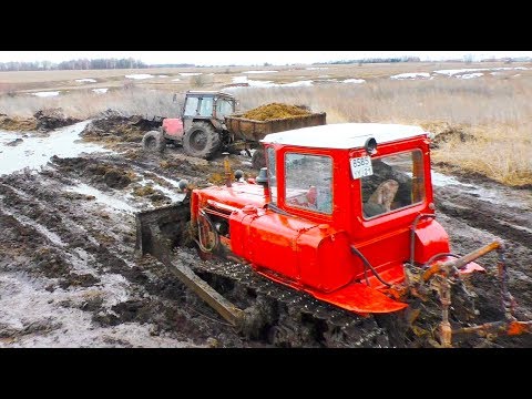 Видео: Работа трактористов в колхозе
