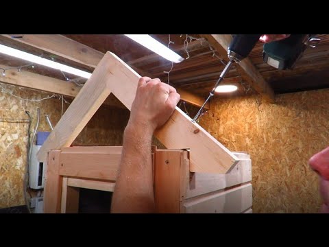 Видео: Изготовление крыши для коптильни. НАШ ПОДХОД (Часть 4)