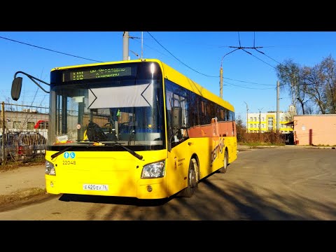 Видео: Автобус, 118-й маршрут (целиком). Ярославль. Вид из кабины. (BusDriver)