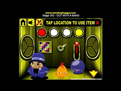 Видео: Прохождение Игры. Обезьянка Идёт К Счастью. Этап 342. АТТРАКЦИОН УДАРЬ!!! Мультик Игра. Игры Онлайн.