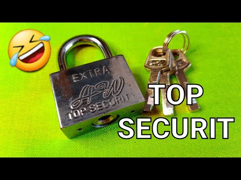 Видео: [ 127 ] ВЫ ТАКОГО ЕЩЁ НЕ ВИДЕЛИ КАК ВСКРЫВАЮТ ДИСКОВЫЙ ЗАМОК EXTRA TOP SECURIT