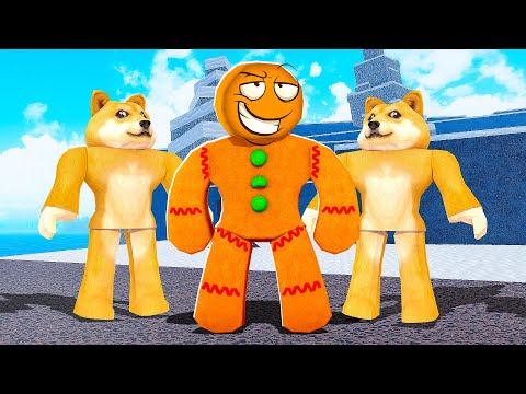 Видео: 🏴‍☠️ ЛЕГЕНДАРНАЯ СИЛА ДОГЕ В МОРЕ МЕМОВ В ROBLOX! (Meme Sea)