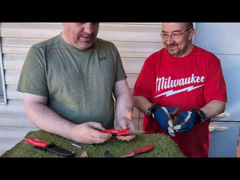 Видео: Обзор бюджетных ножей от компании Milwaukee