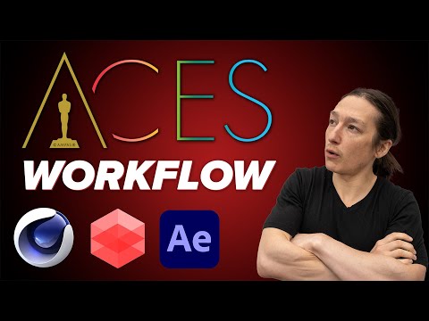 Видео: Рабочий процесс Cinema4D ACES в After Effects