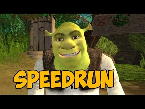 Видео: SHREK 2 ► SPEEDRUN - Новый Рекорд 26:32 - скоростное прохождение Шрека 2
