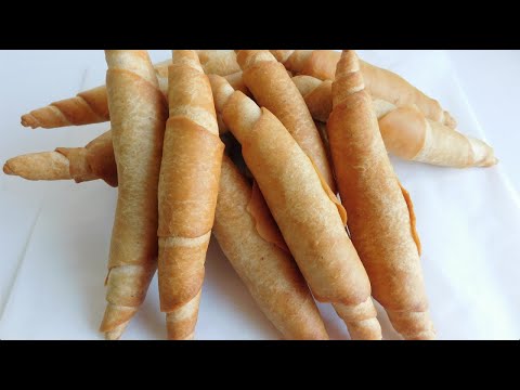 Видео: Африканский рыбный рулет с 1 кг муки