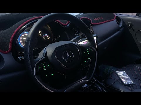 Видео: Установка мультируль на Daewoo Matiz и подключение кнопок к андроид магнитолу ! #лачетти #матиз