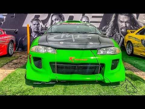 Видео: Оживляем тачку из Форсажа. Первый выезд Эклипса, это победа?