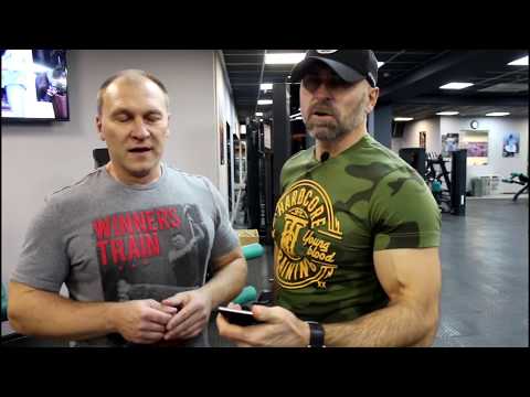 Видео: Дикий кач с Папой Смитом и Черкасовым. Бодибилдин после 45!