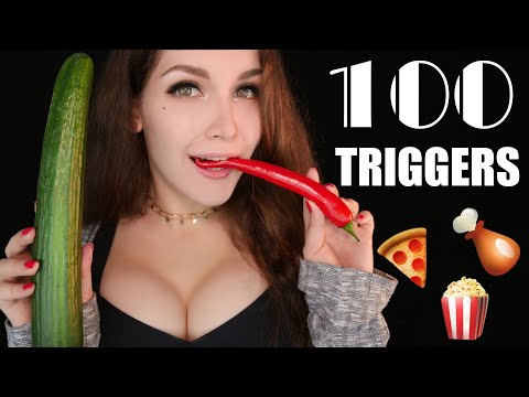 Видео: 🍗ASMR 100 TRIGGERS in 10 minutes with Eating [Mukbang] for Tingles 🌙АСМР 100 ТРИГГЕРОВ за 10 МИНУТ