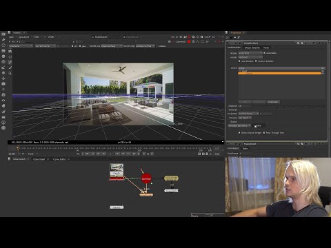 Видео: Обзор техники клинапа в Nuke с использованием CameraTracker и ModelBuilder (0+)